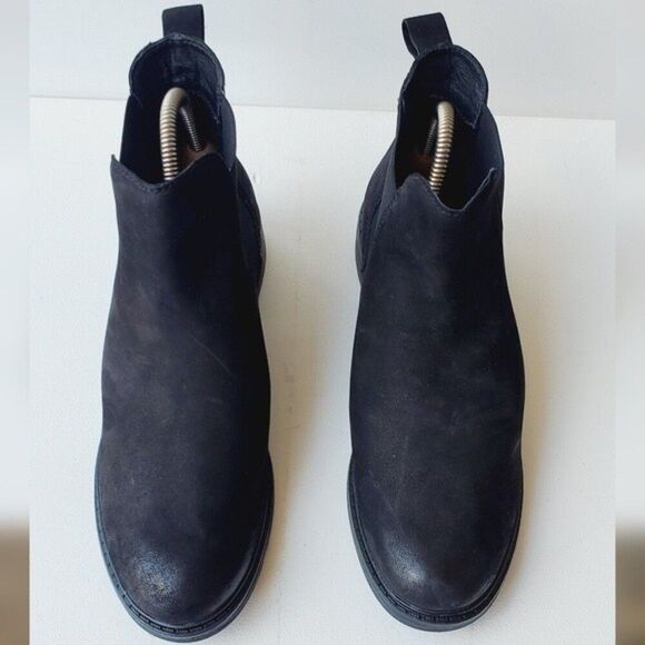 Josef Seibel Selena 18 Mens Chelsea Black Suede Boots size 10-10.5 NWOB main image 9
